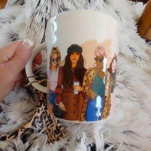 NWT Primo Leapord Bracelet Keychain Coffee Mug.